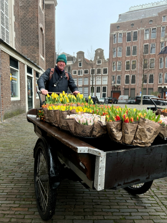 Tulpendag in Amsterdam